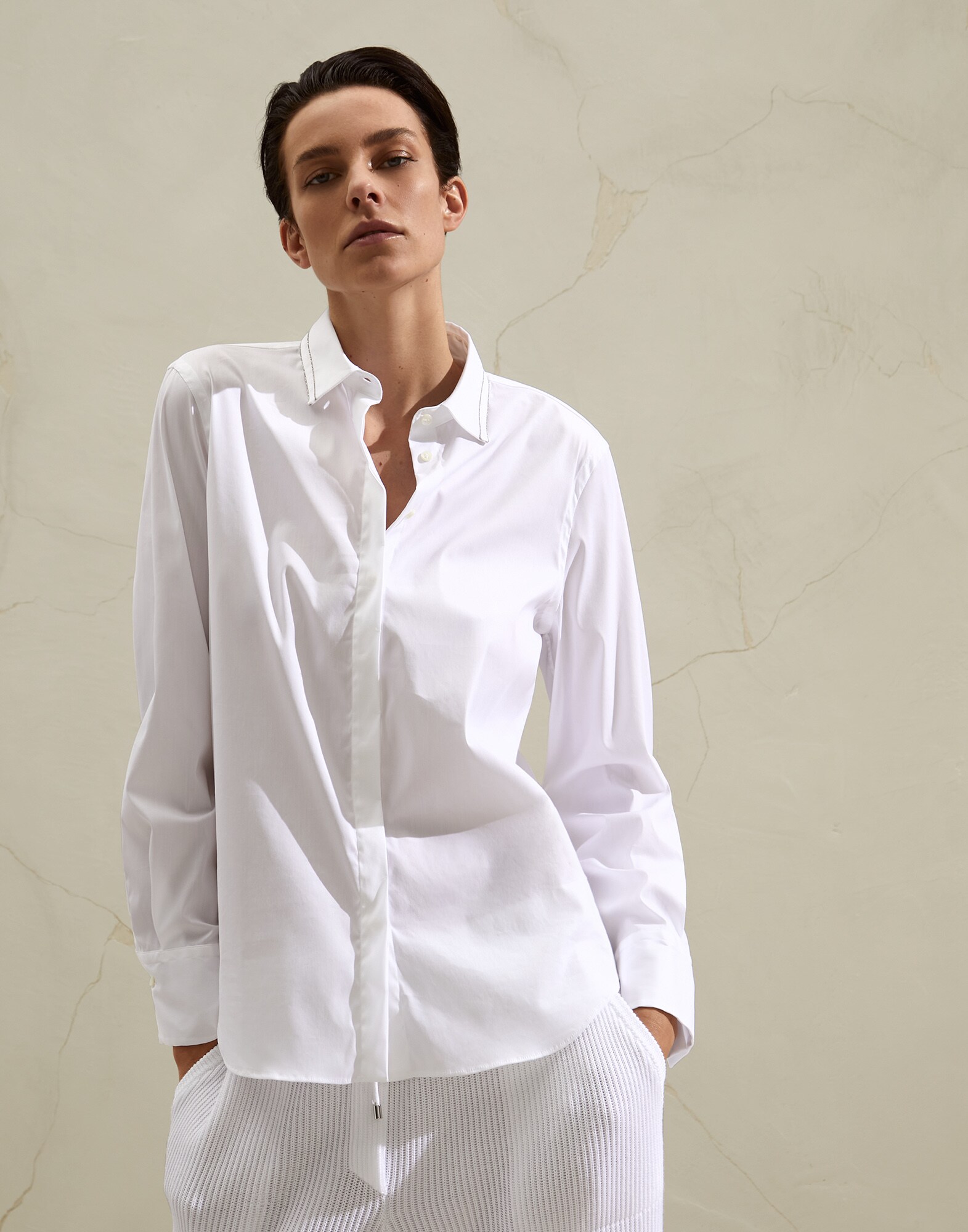 Cotton Shirt - Front view