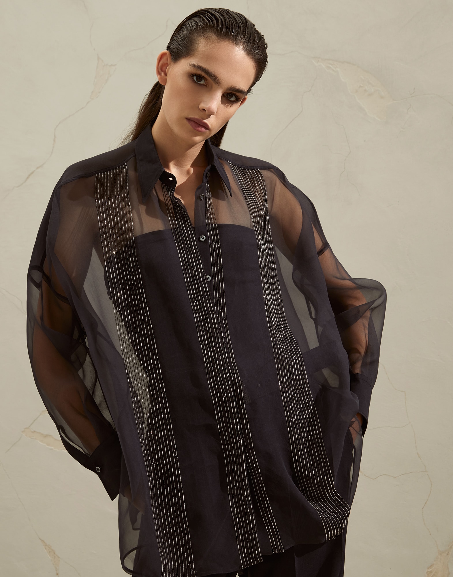 Silk Shirt - Front view