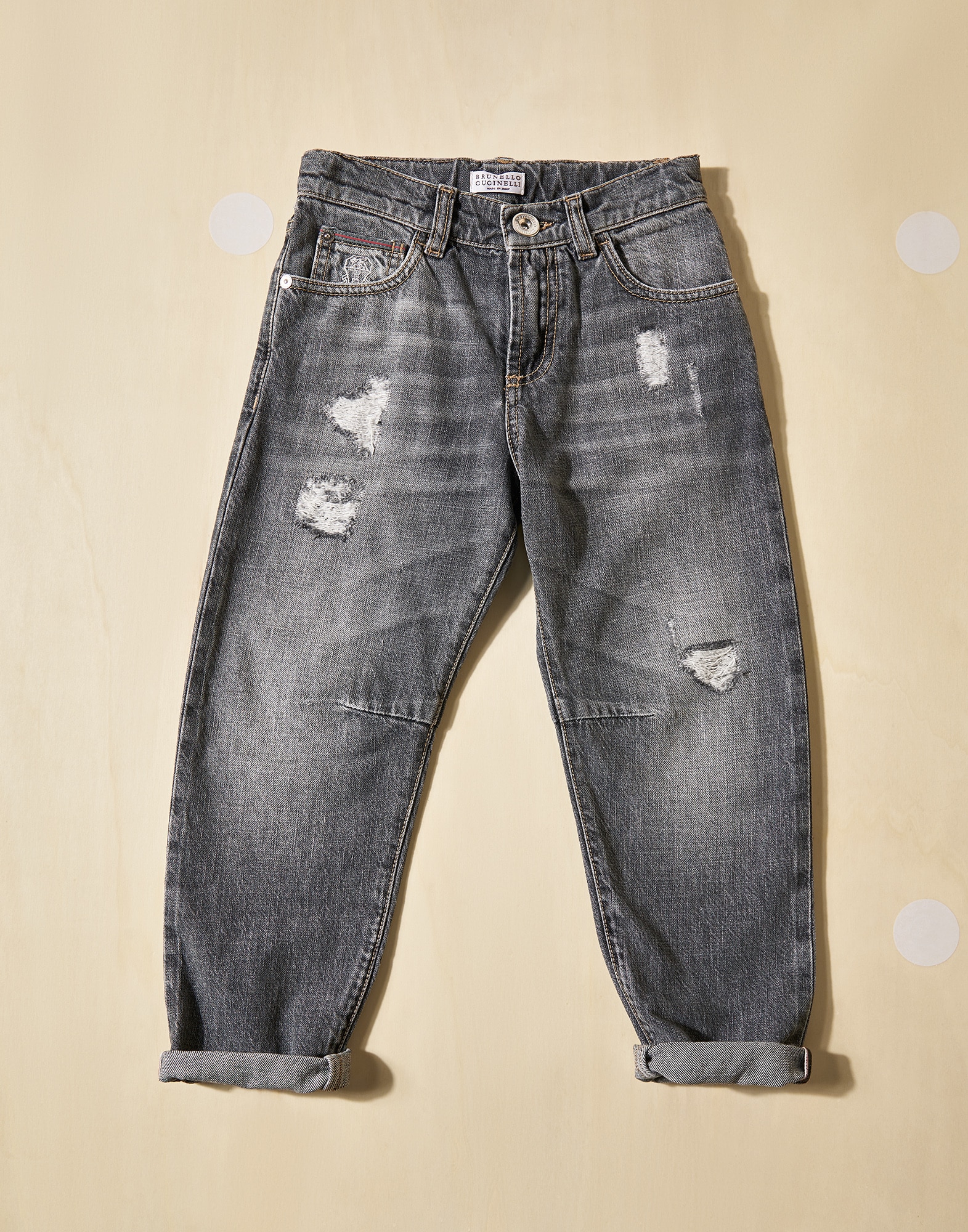 Denim Pants - Front view