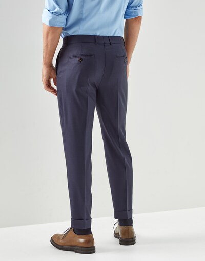 Flat front - Back view