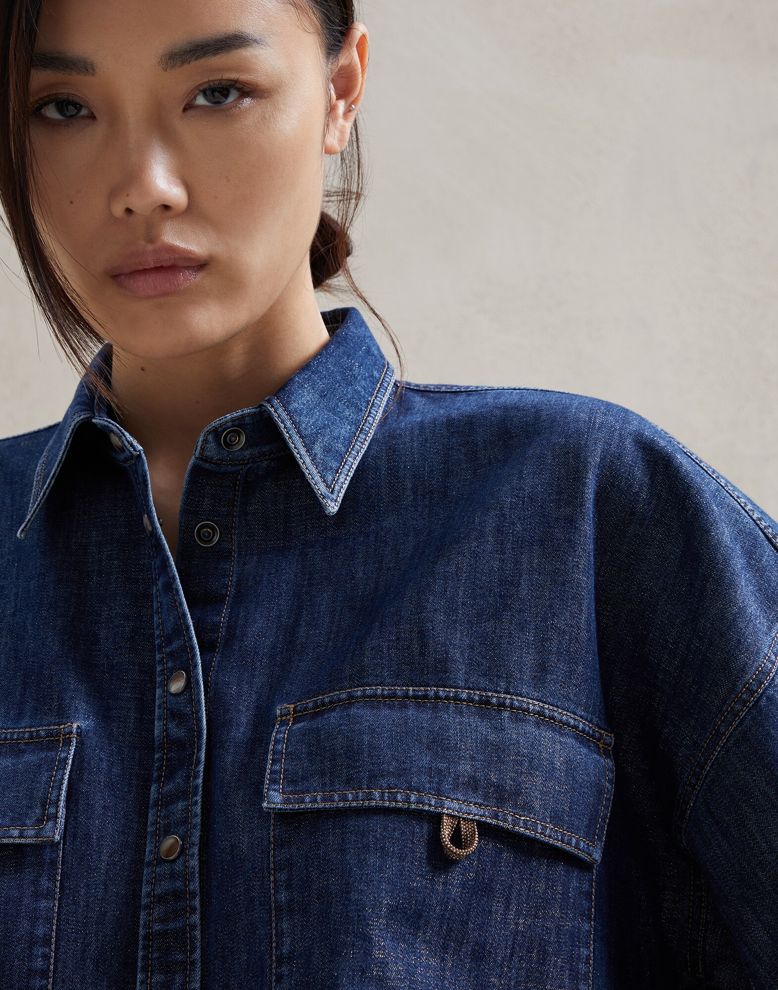 Denim Shirt - Detail view