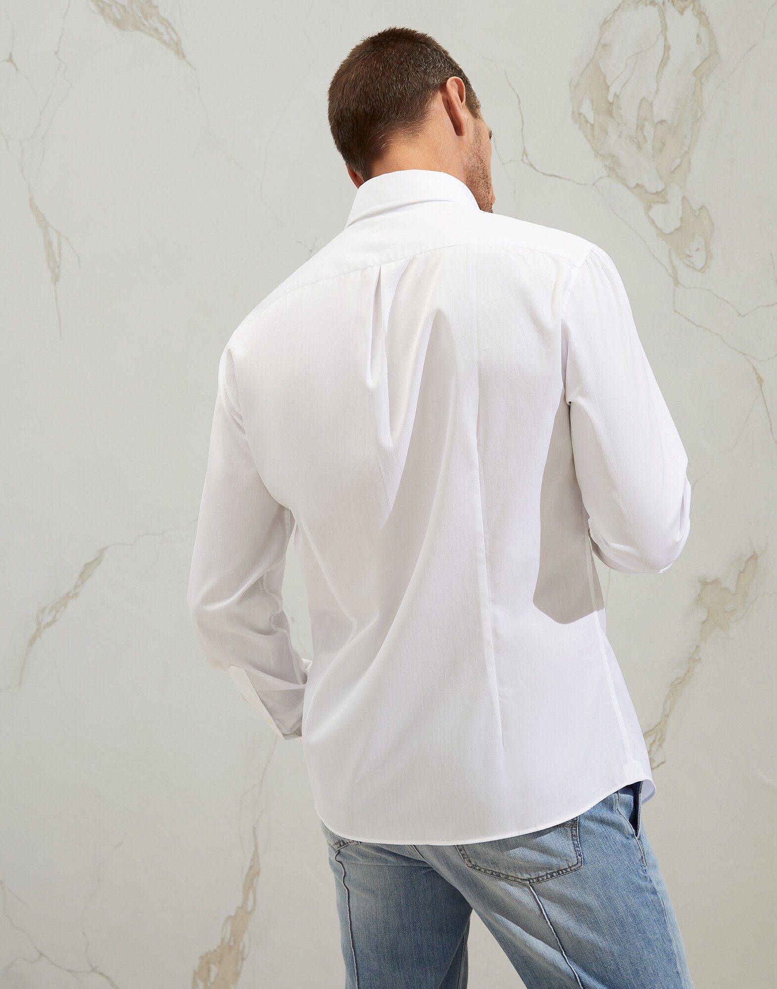 French Collar Shirt - Back view