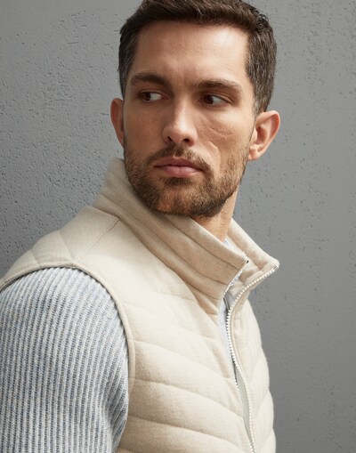 Knit Down Jacket - Detail view