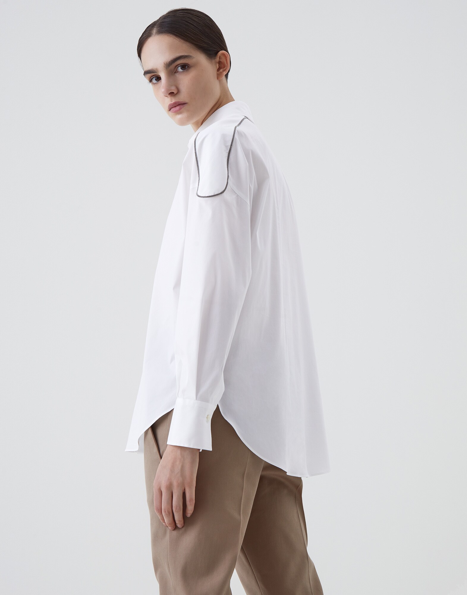 Cotton Shirt - Back