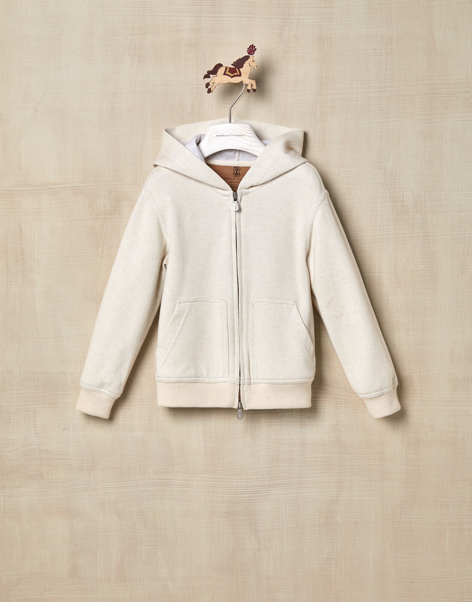 Topwear Ivory Boy 0 - Brunello Cucinelli