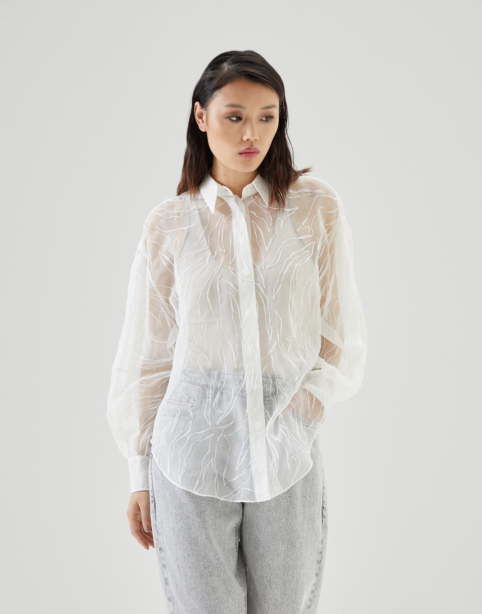 Silk Shirt - Front view