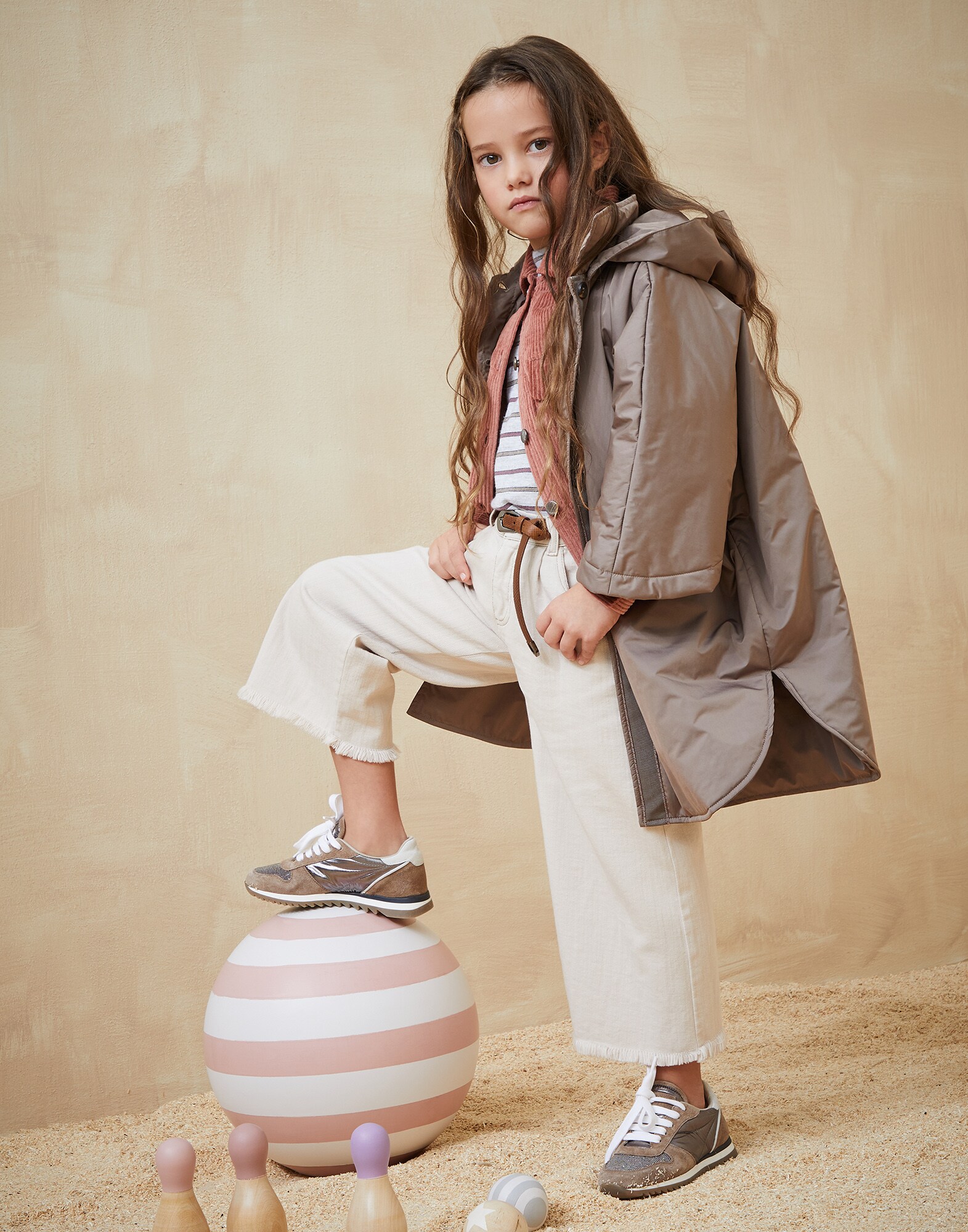 Sneakers Hazelnut Girl 4 - Brunello Cucinelli