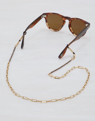 Convertible Jewel Chain Gold Eyewear - Brunello Cucinelli 