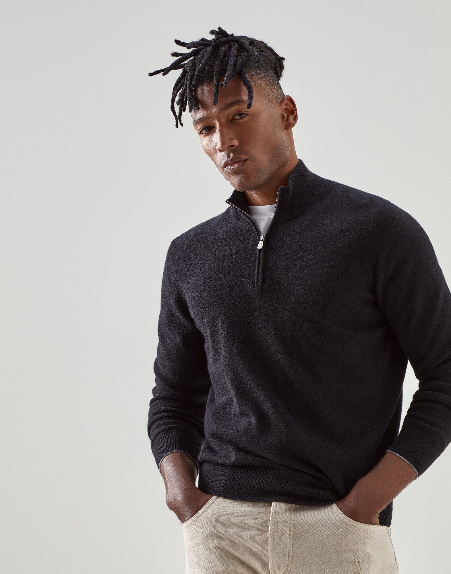 Zip Neck Sweater