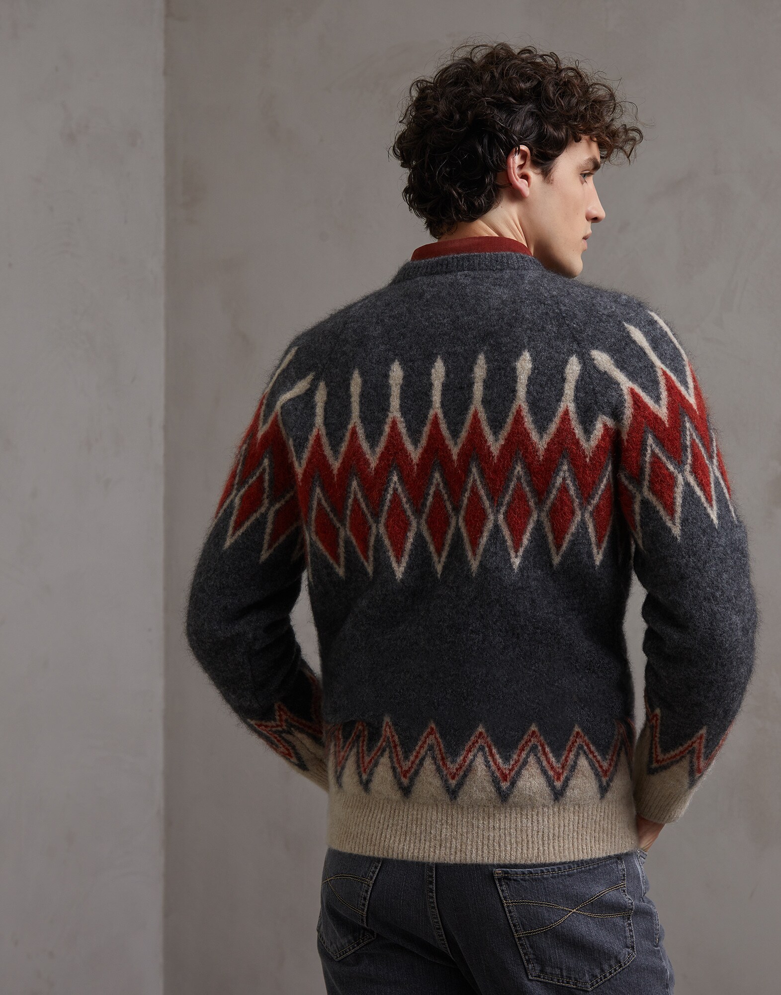 Crewneck Sweater - Back view