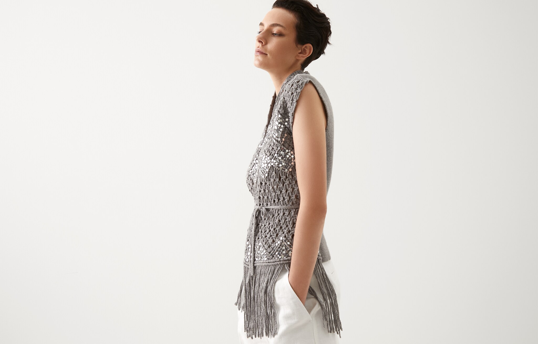 Cardigan - Horizontal view