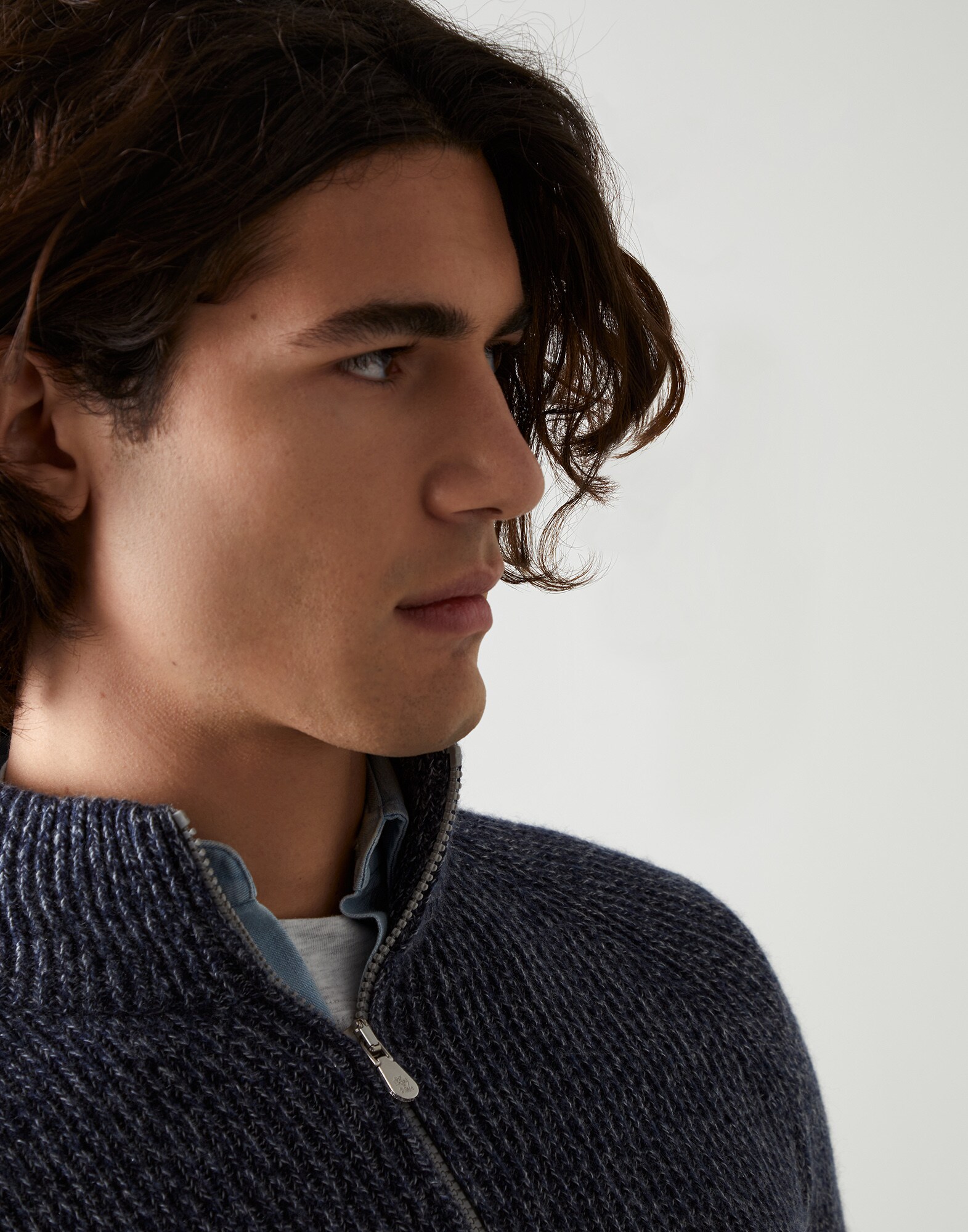 Zip Neck Sweater - Detail view