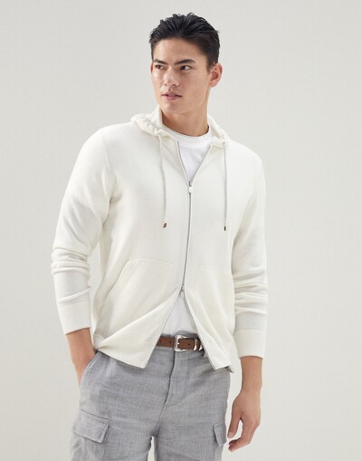 Zip-front Cardigan - Front view