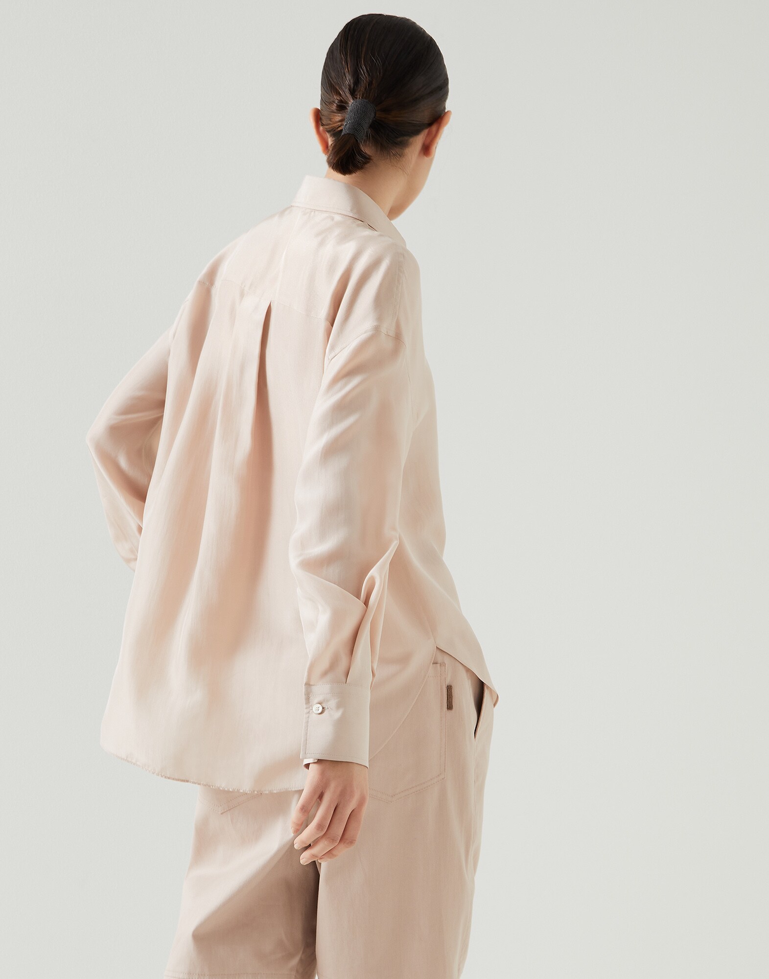 Silk Shirt - Back view