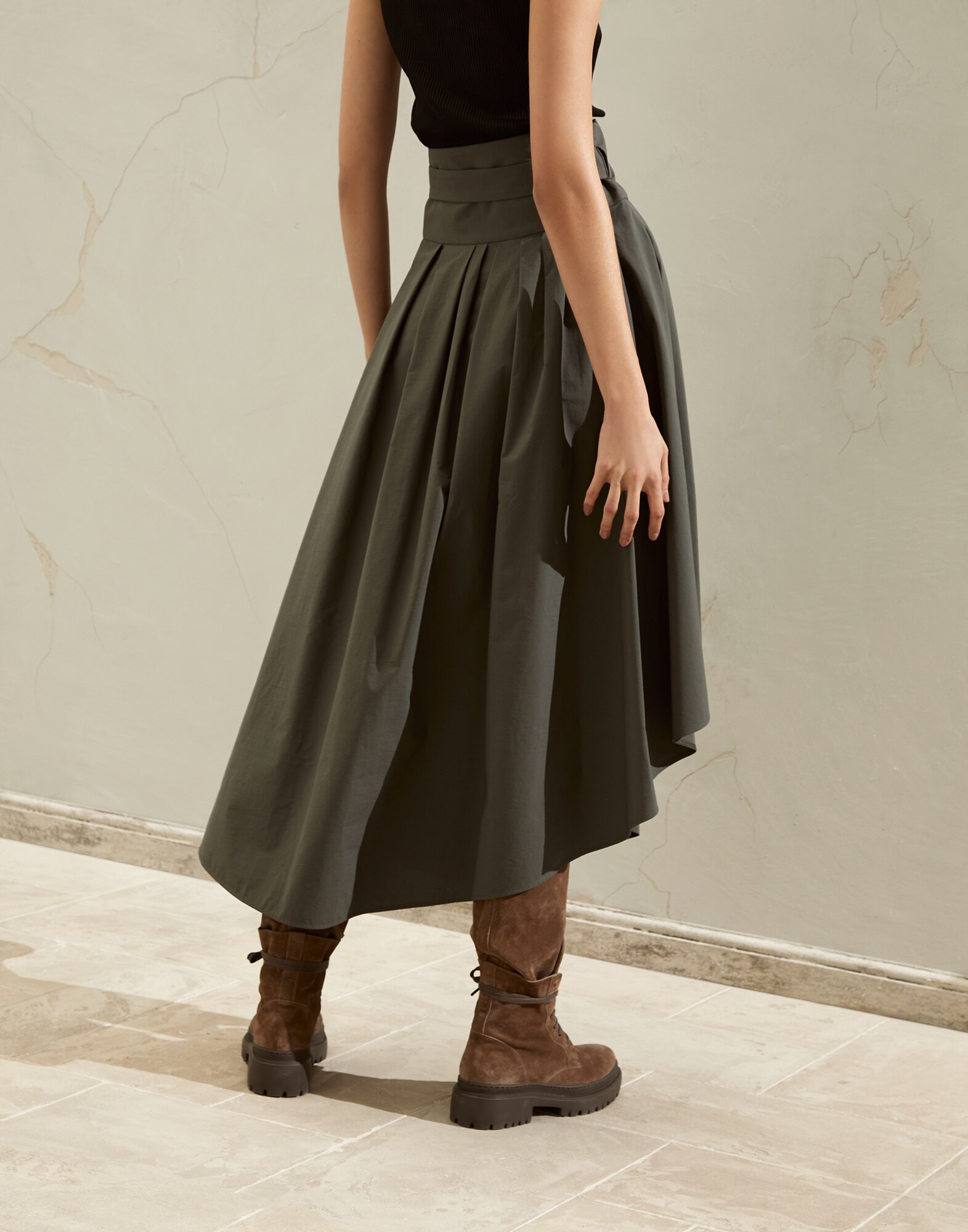 Midi Skirt - Back view