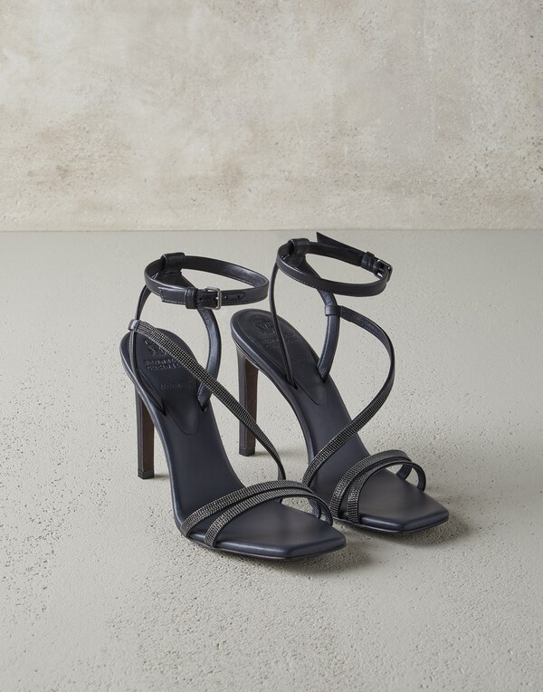 Heels with monili Black Woman - Brunello Cucinelli 