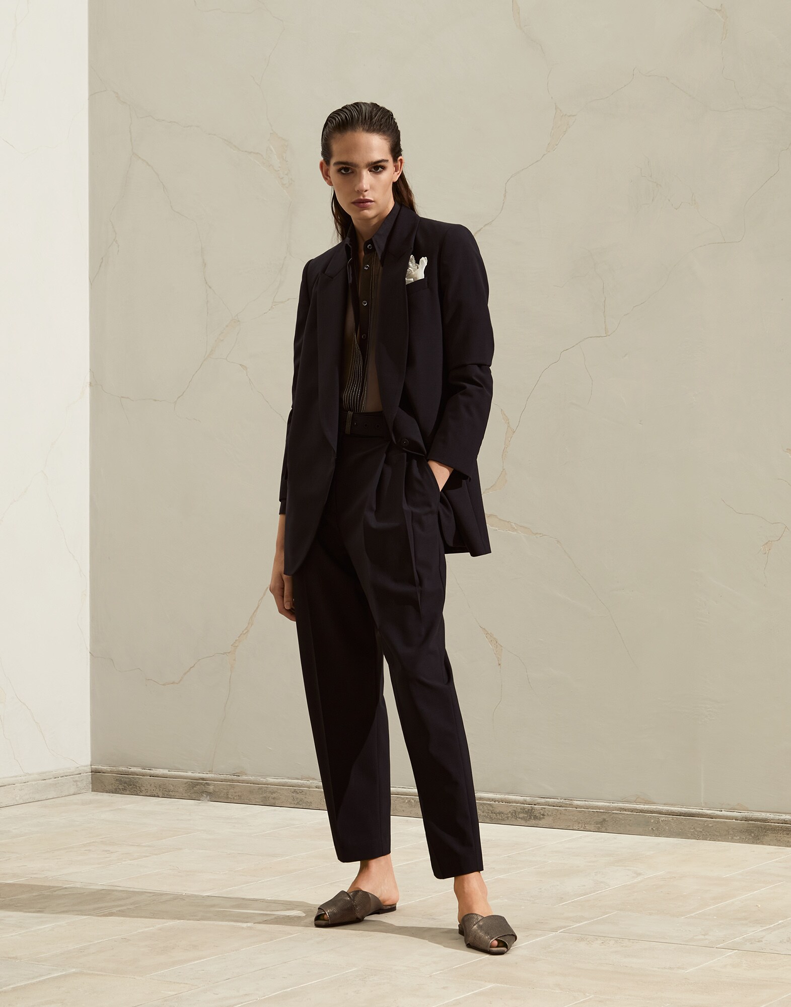 Silk Shirt - Full look