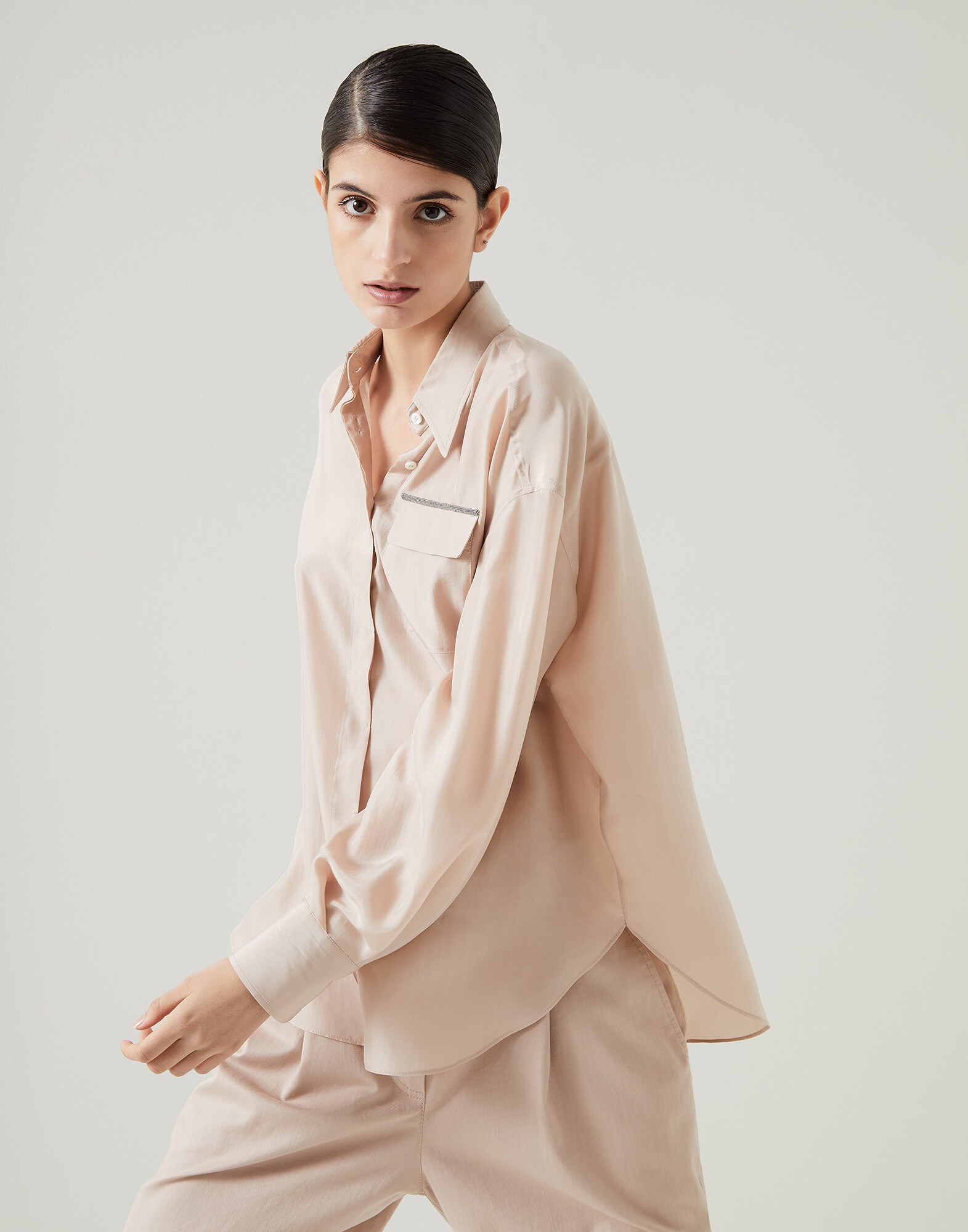 Silk Shirt - Front view