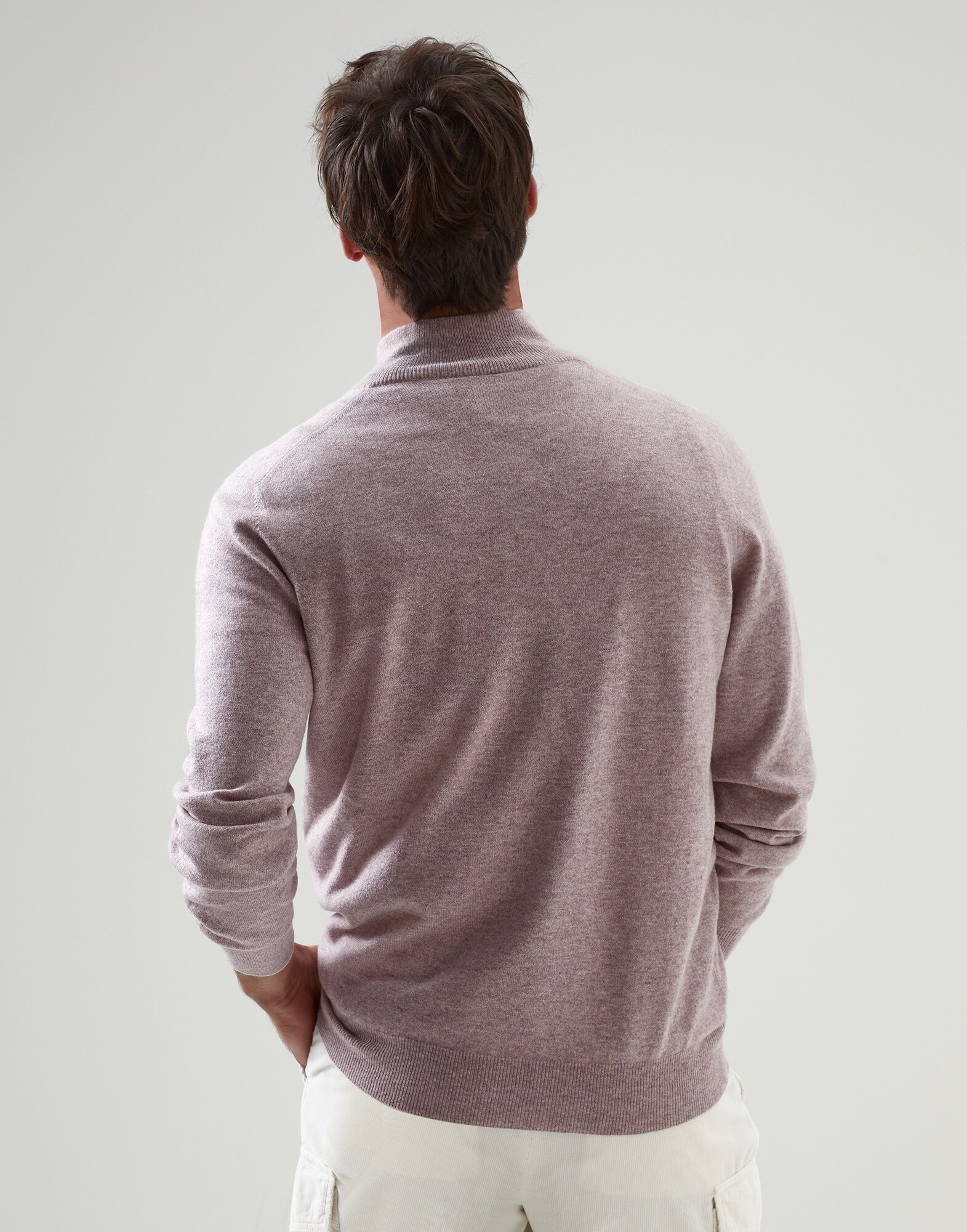 Zip Neck Sweater - Back view