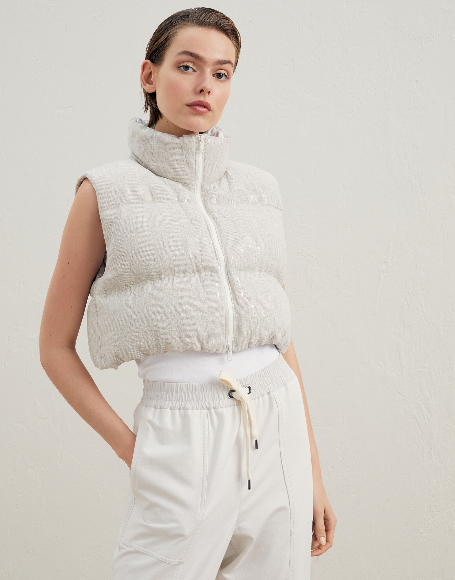 Prince of Wales down vest