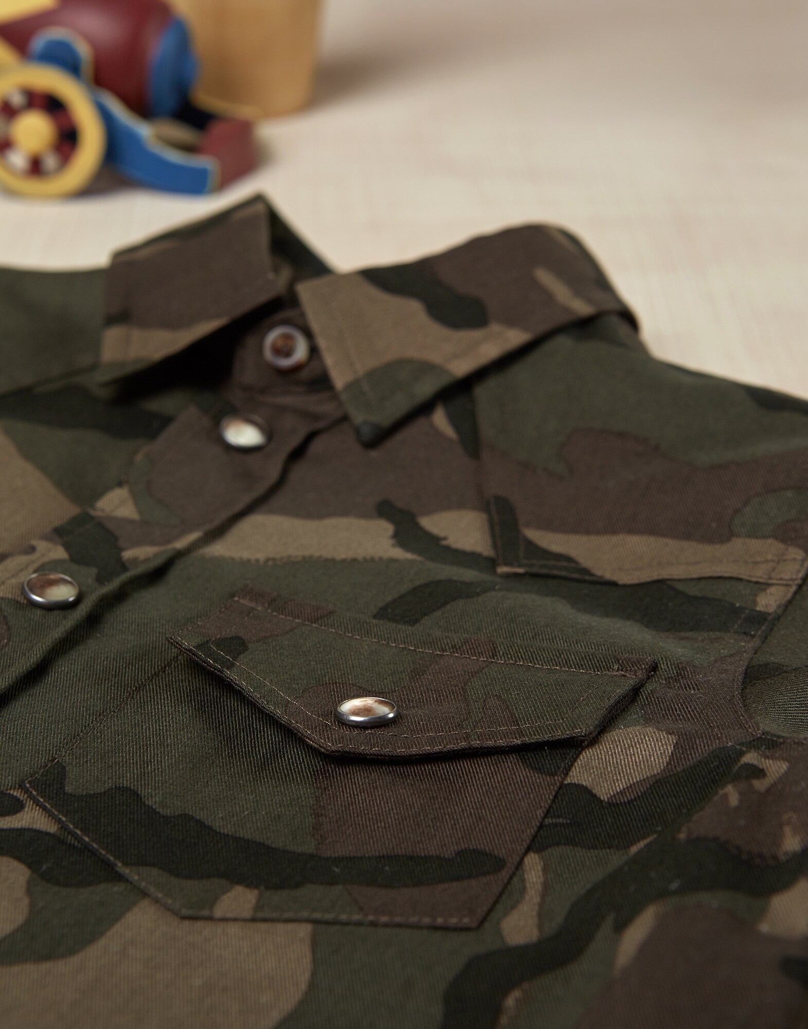 Shirt Military Boy 2 - Brunello Cucinelli