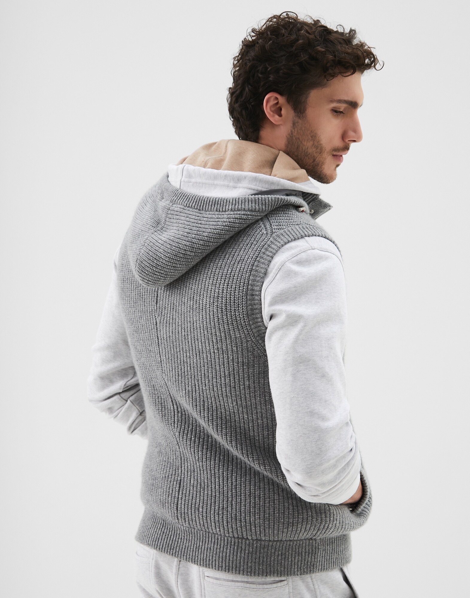 Knit Outerwear - Back view