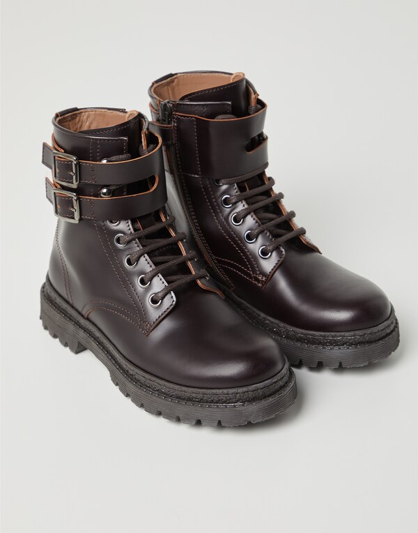 Boots with buckles Mahogany Boy - Brunello Cucinelli 