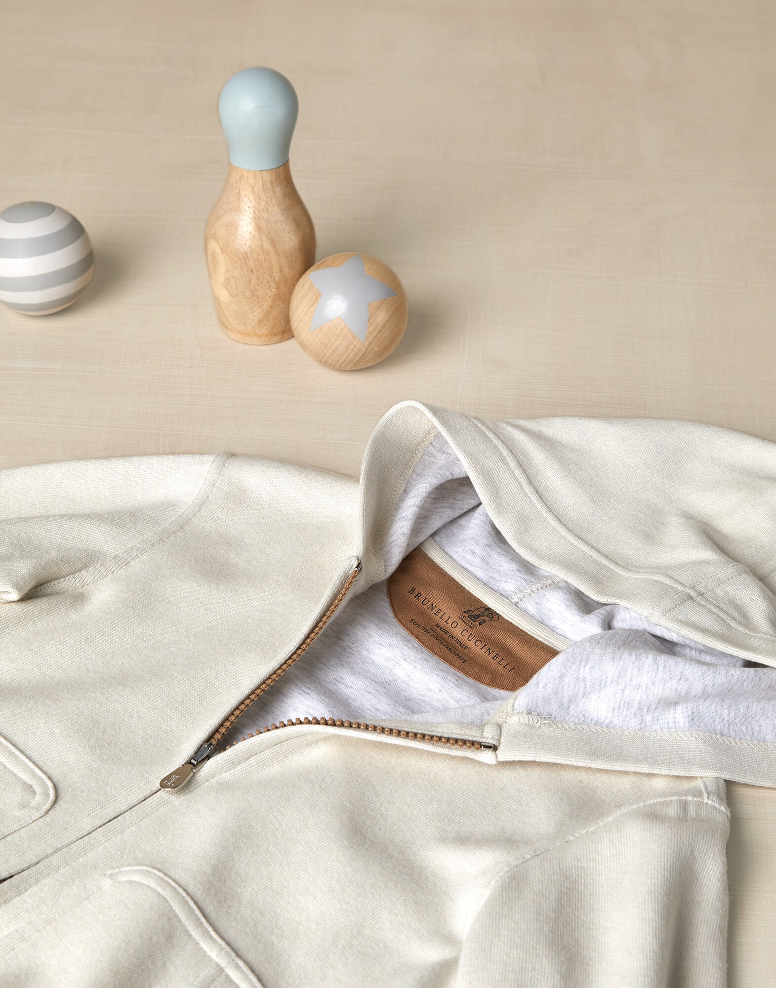 Topwear Ivory Boy 2 - Brunello Cucinelli