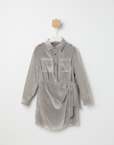 Shirt dress Light Grey Girl -
                        Brunello Cucinelli
                    