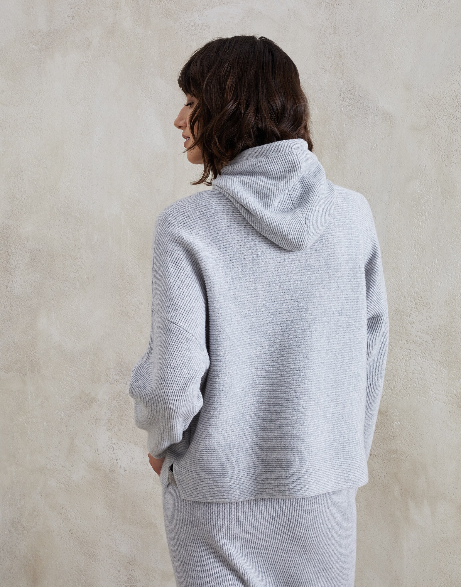 Hooded Sweater - Back view