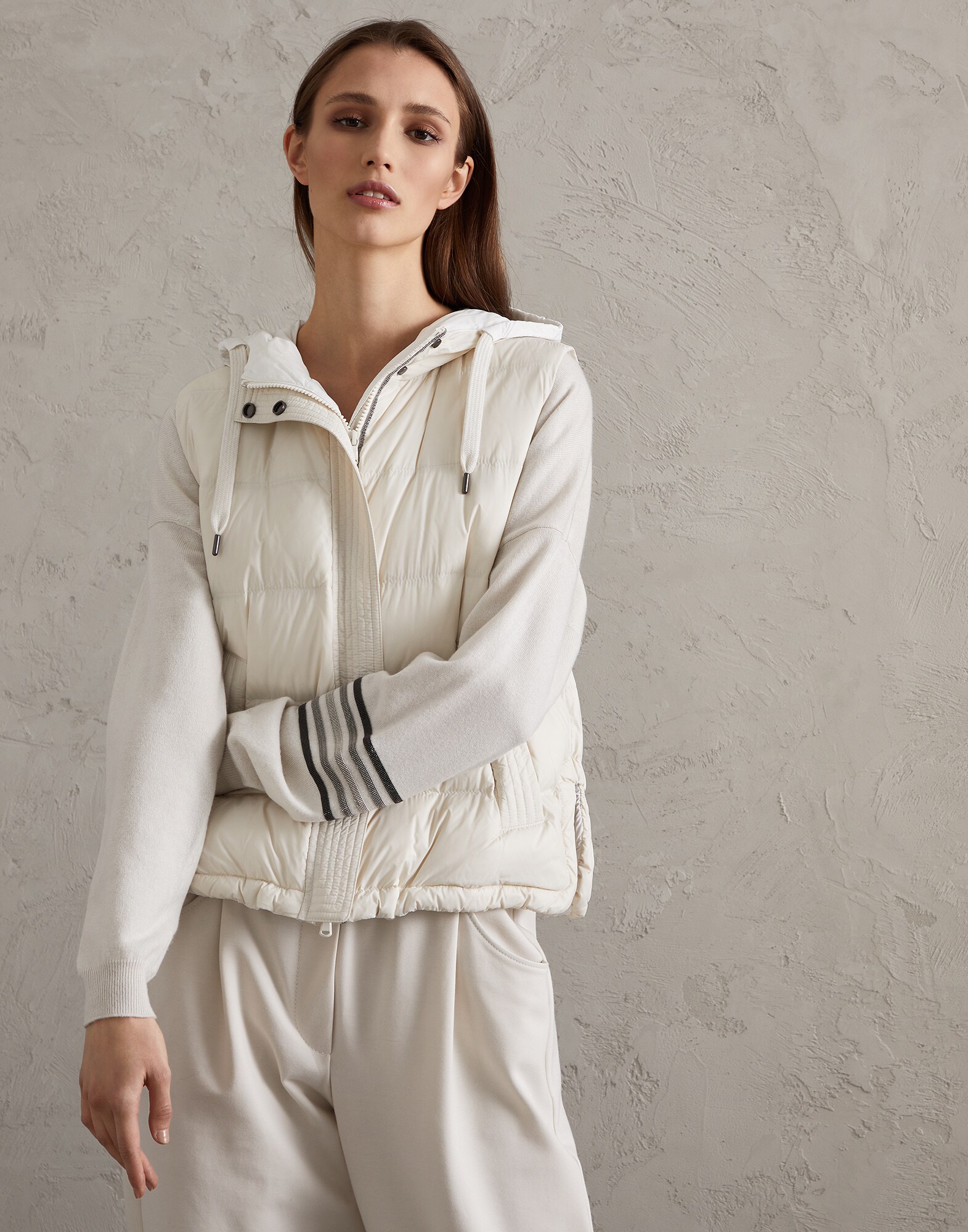 Down Vest - Front view