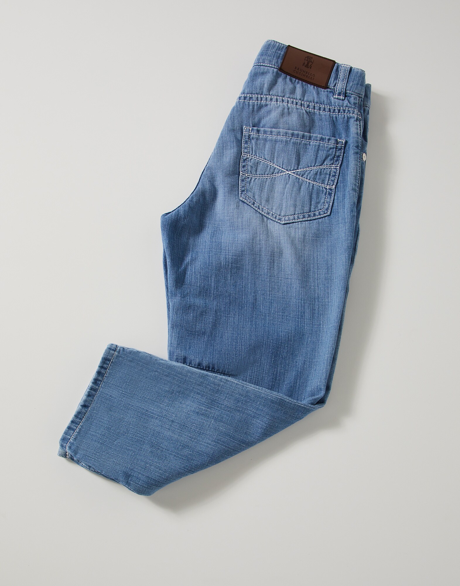 Denim Pants - Back view
