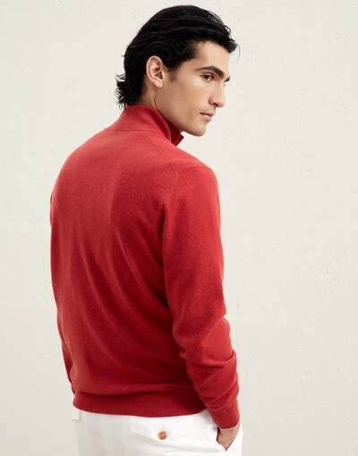 Zip Neck Sweater - Back view