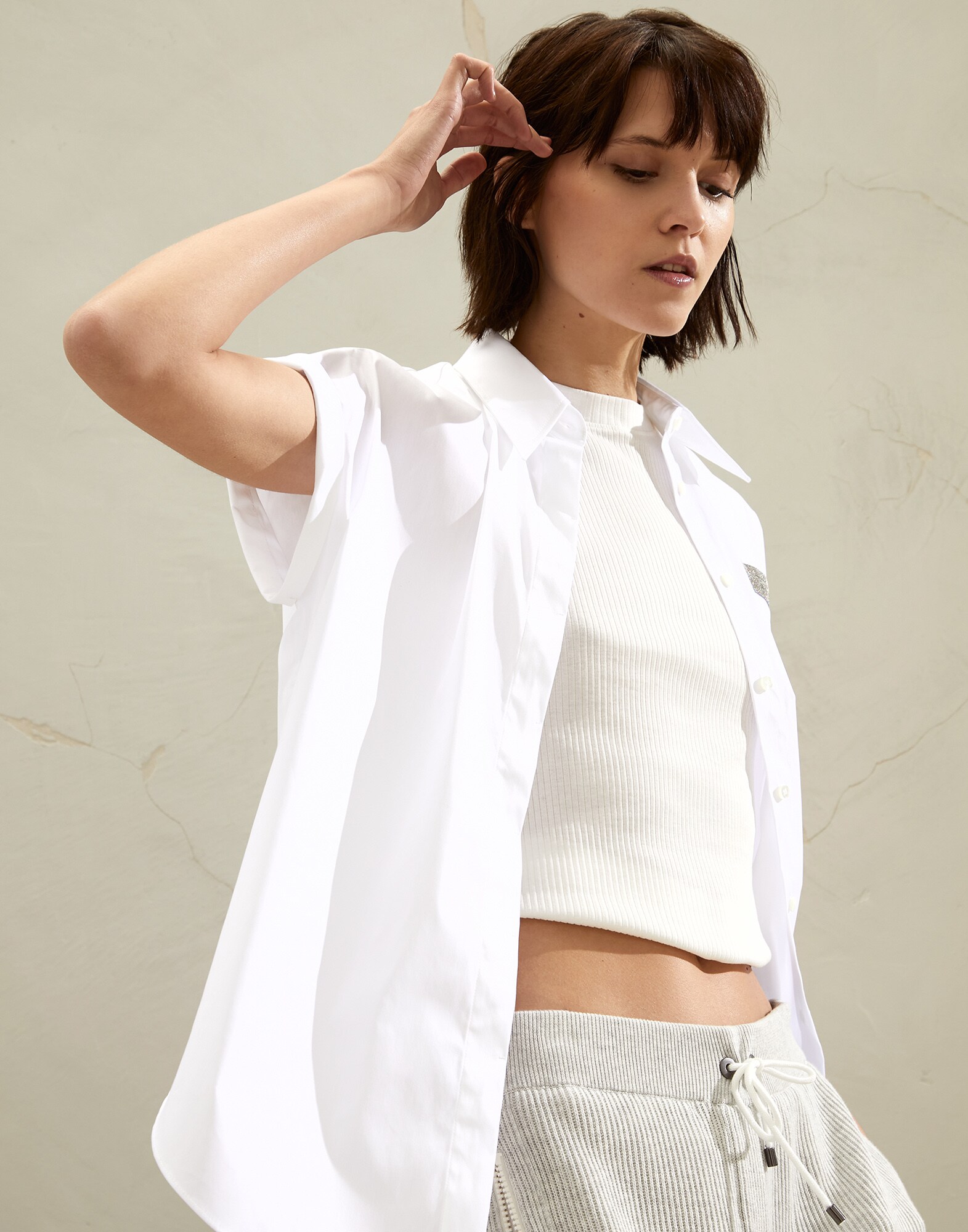 Cotton Shirt - Editorial view