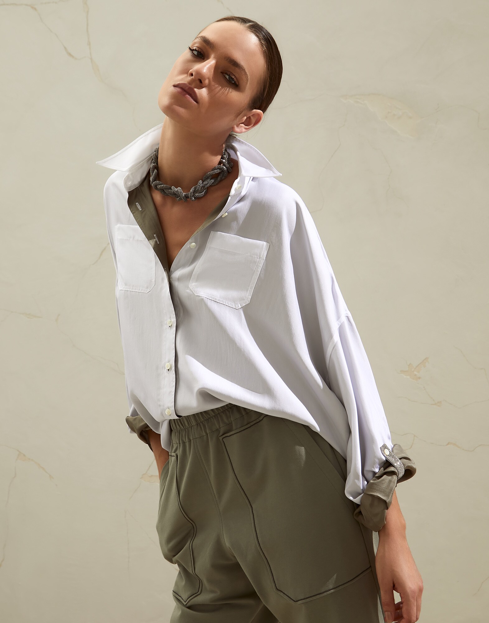 Silk Shirt - Editorial view
