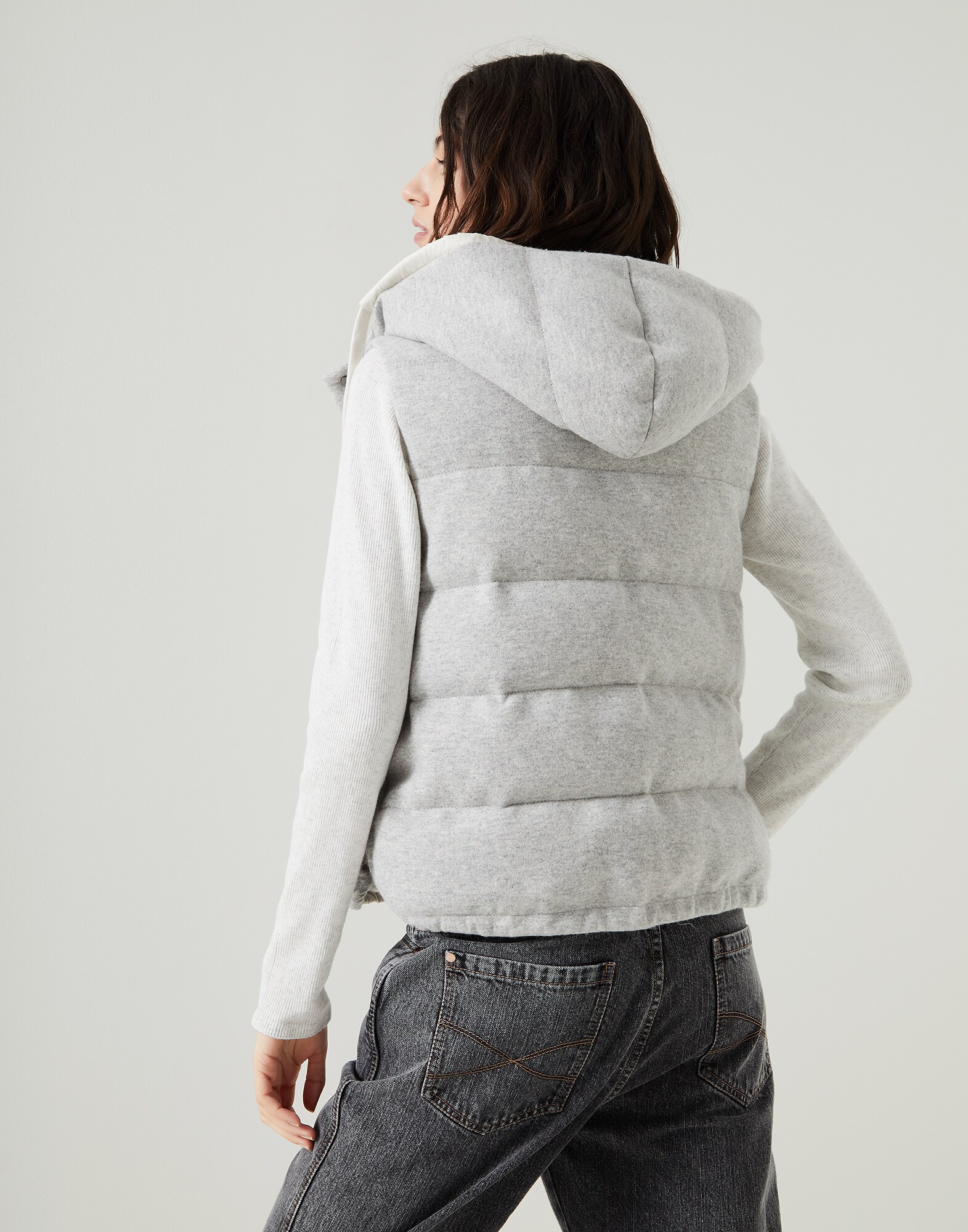 Down Vest - Back view