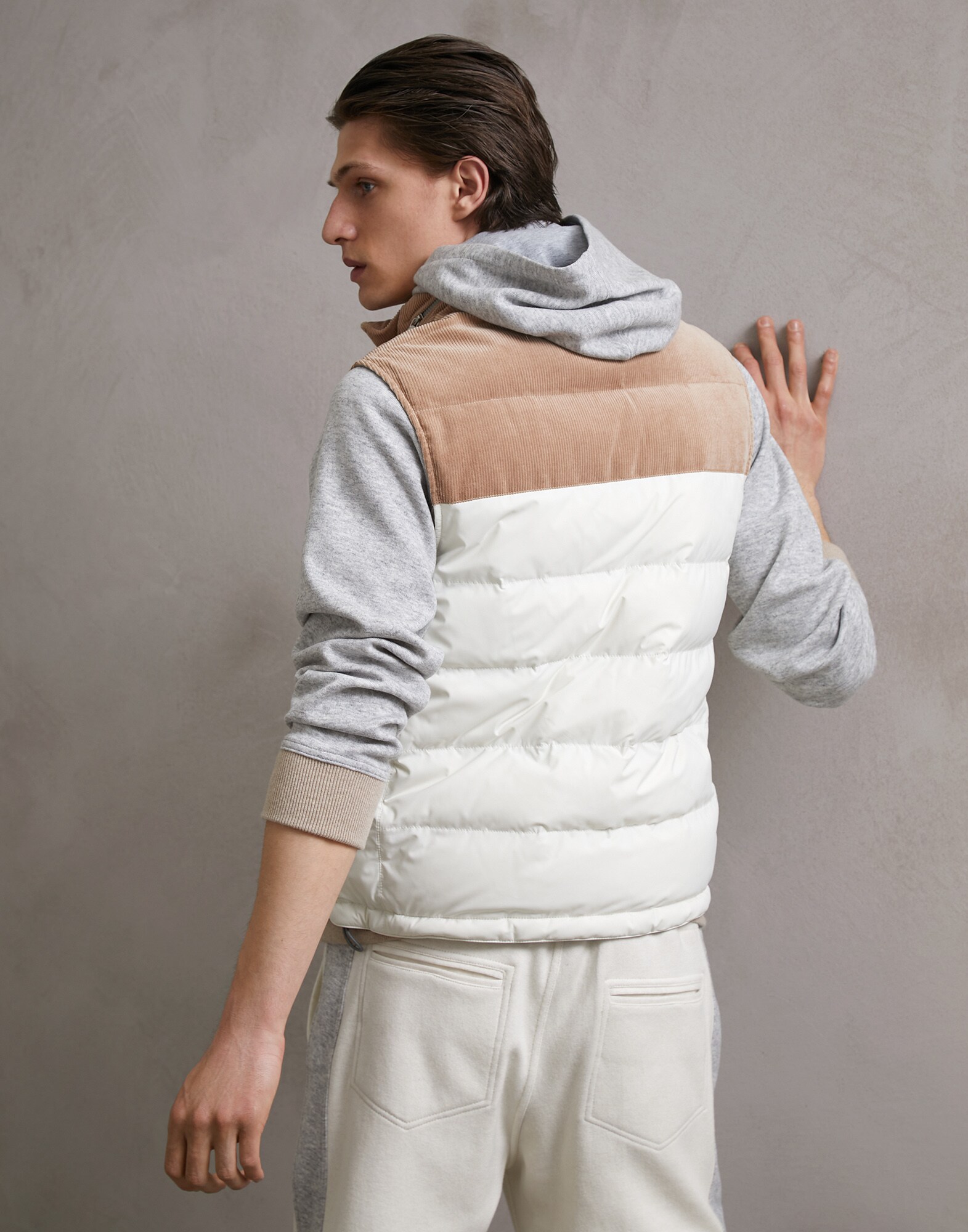 Down Sleeveless Jacket - Back