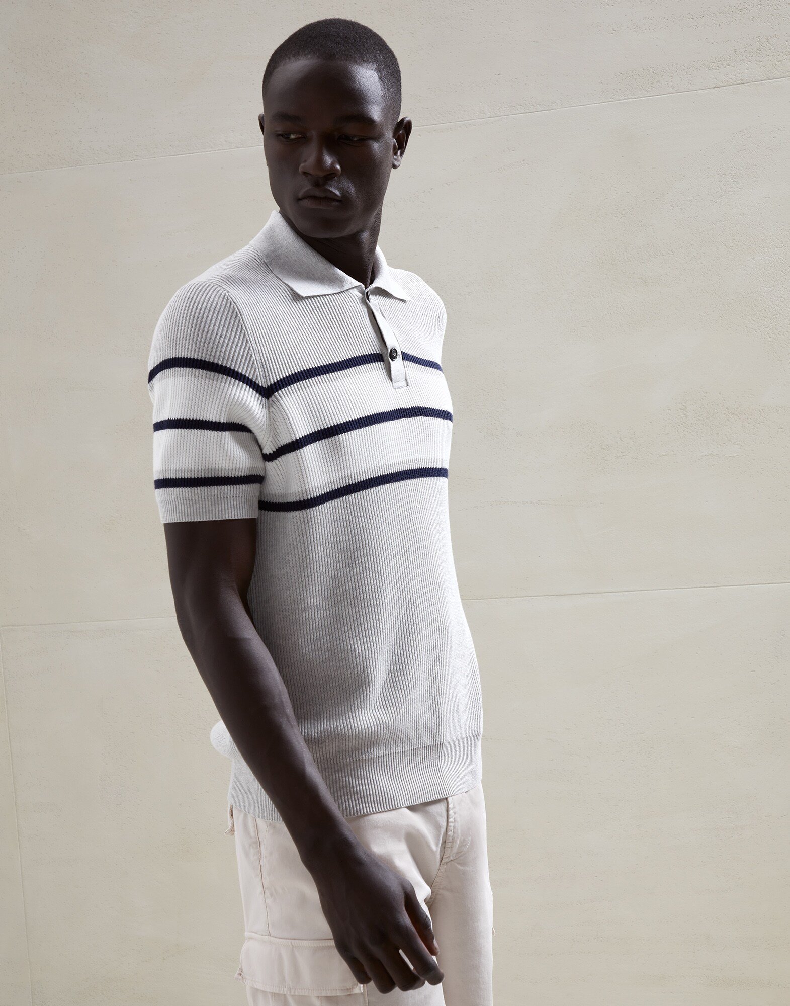 Polo-Style Sweater - Front view