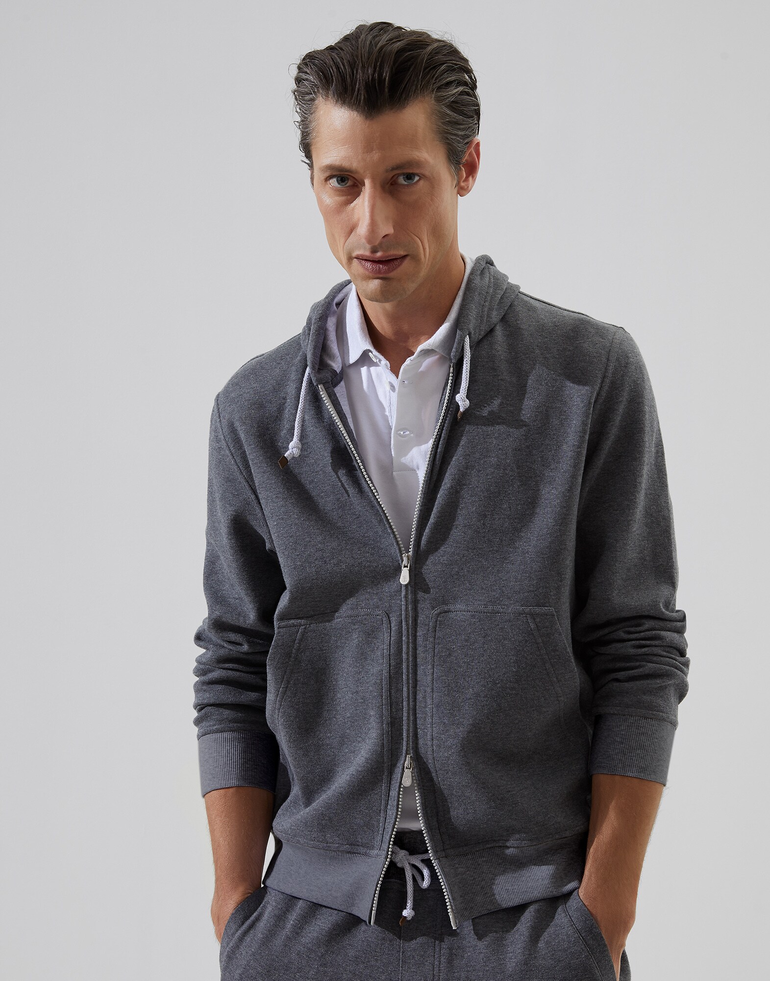 Sweatshirt Lead Man 1 - Brunello Cucinelli