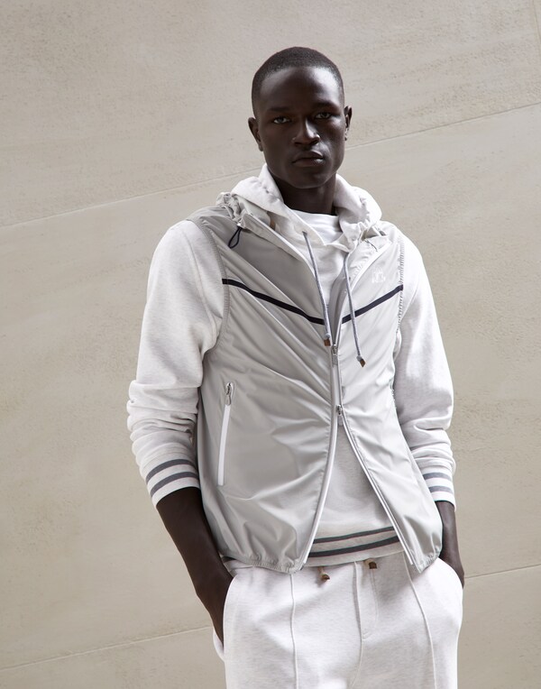 Outerwear vest Pearl Grey Man - Brunello Cucinelli 