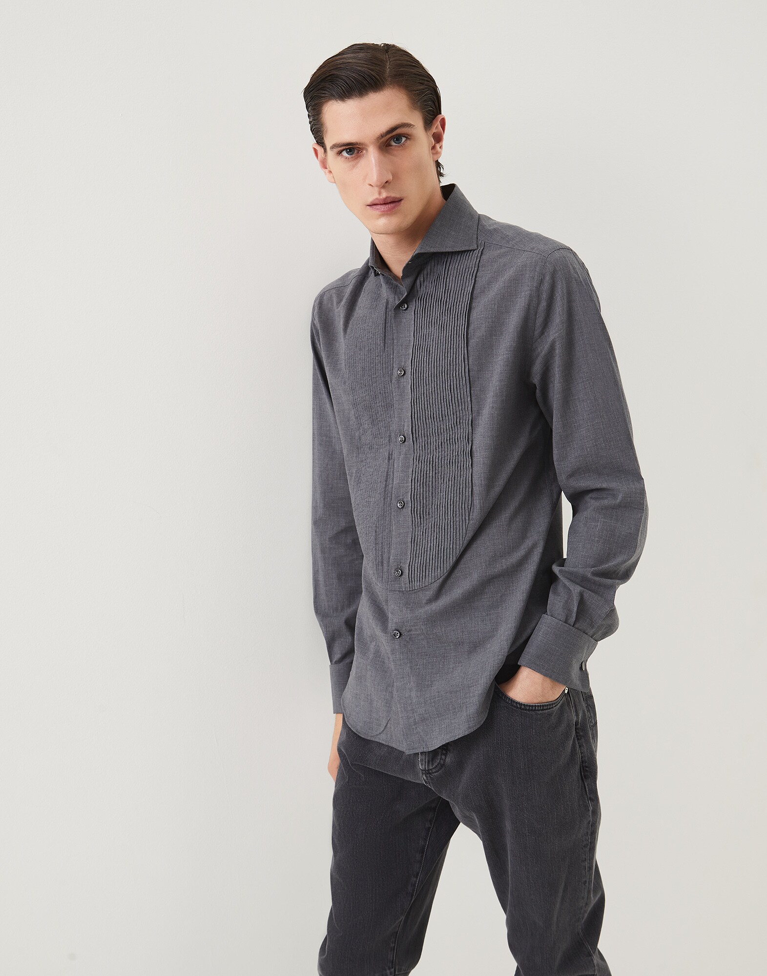 Tuxedo Shirt - Front view
