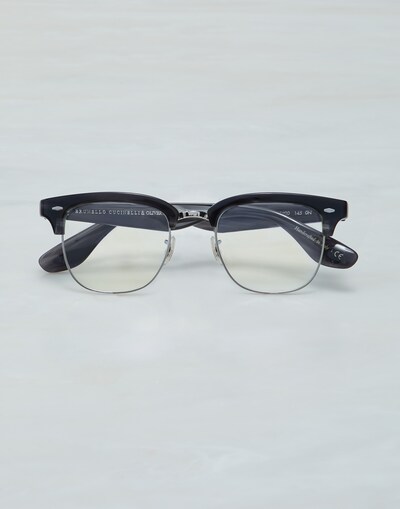 Capannelle眼镜，配防蓝光镜片 炭龟色 眼镜 -
                        Brunello Cucinelli
                    
