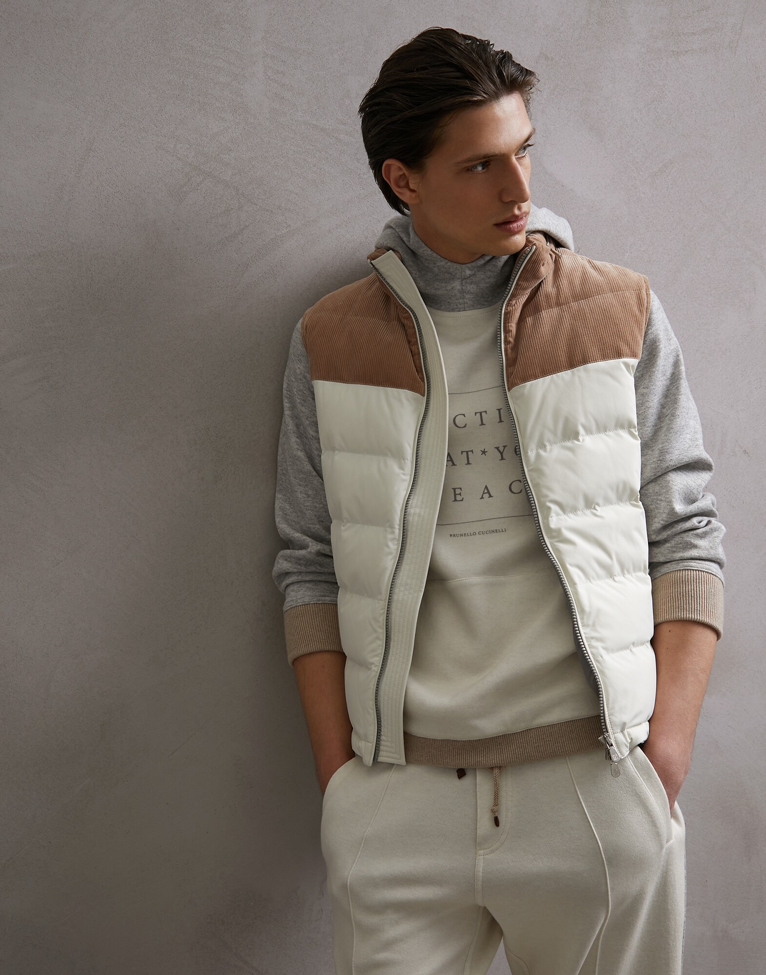 Down Sleeveless Jacket - Editorial