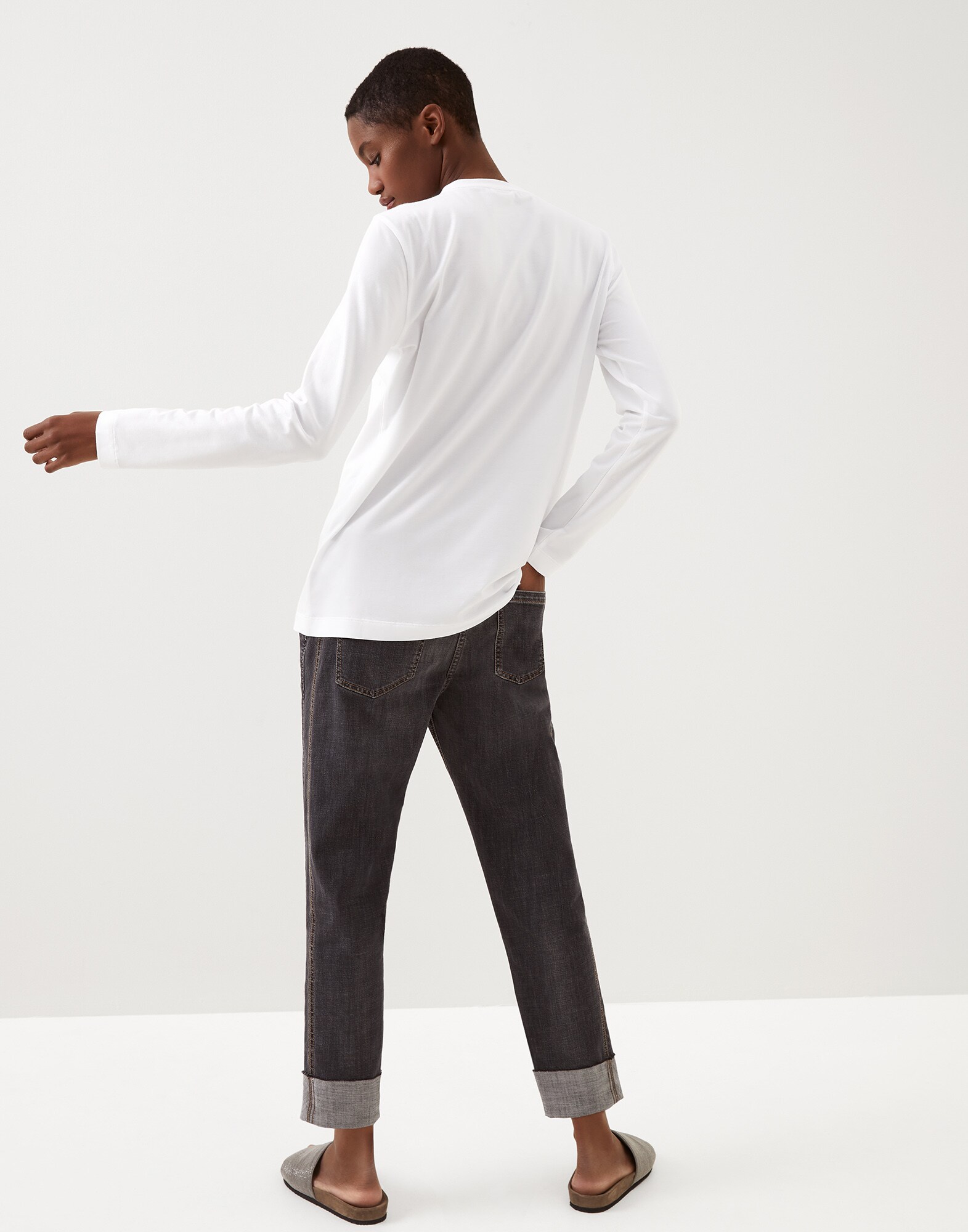 Long Sleeve T-Shirt - Back view