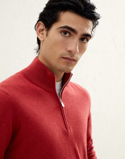Zip Neck Sweater - Detail view
