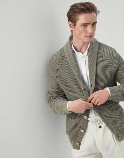 Button-front Cardigan - Editorial view