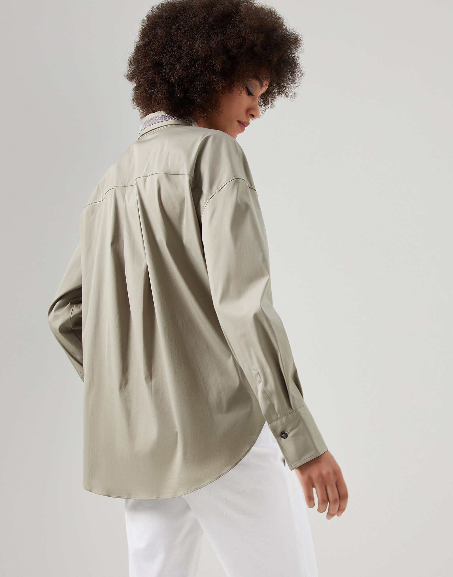 Cotton Shirt - Back view
