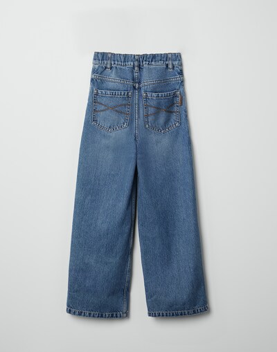 Denim Pants - Back view