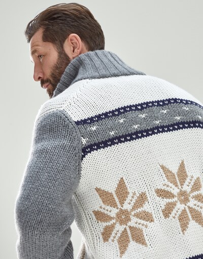 Zip-front Cardigan - Detail view
