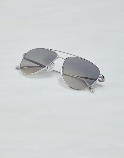 Disoriano - gradient lenses Silver Eyewear - Brunello Cucinelli 